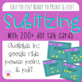 200+ Subitizing Dot Cards for Google Slides, Powerpoint & 