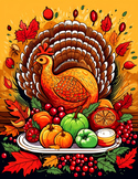 200 Thanksgiving Coloring Pages for Kids