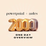 2000s Overview PowerPoint + Notes - US History