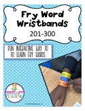 201-300 Sight Word Wristbands