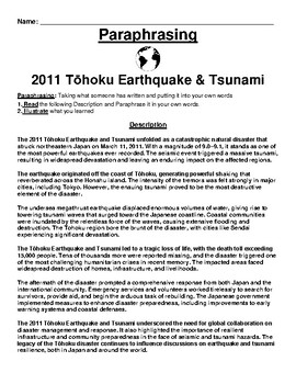 Solved Coastal Worksheet: A. An earthquake causes a Tsunami