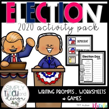 Preview of Election Day Activities for Kindergarten