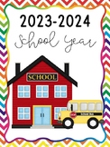 2023-2024 School Calendar