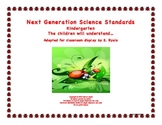 Kindergarten K Next Generation Science Standards NGSS "Und