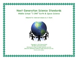 Middle School I CAN Next Generation EARTH SPACE Science St