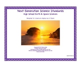 NGSS High School HS Next Generation Earth Space Science St
