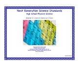 NGSS High School HS Next Generation Physical Science Stand
