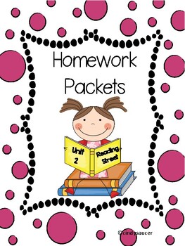 Preview of Reading Street, Unit 2, Homework Packets, 1st Grade/Distance Learning