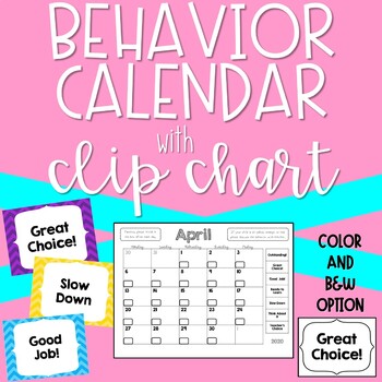1st Grade Behavior Chart