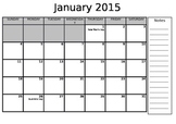 2015 Calendar Year (editable)