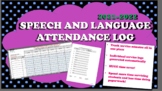 2021-2022 Related Service Attendance Log