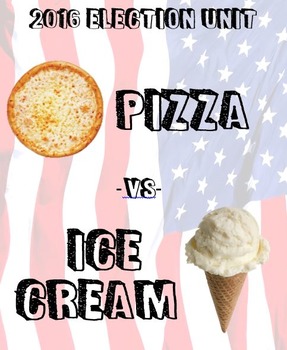 Preview of 2016 Election Unit - Pizza vs. Ice Cream