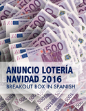 2016 Spanish Christmas lottery activity - Breakout Box Sor