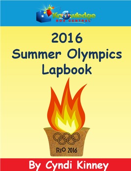 Preview of 2016 Summer Olympics Interactive Lapbook With Study Guide