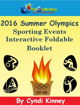 Preview of 2016 Summer Olympics Sporting Events Interactive Foldable