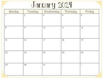 2020 2021 Free School Year Calendar Weekdays Only By Math In The Middle