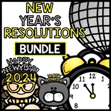 2024 New Year's Resolutions - BUNDLE - Reading Writing - I