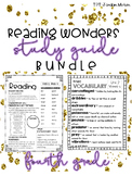 2017 Reading Wonders 4th Grade Study Guide Bundle {Entire Year}