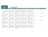 2018-2019 Academic Calendar