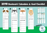 2018 Bookmark Calendars & Goal Checklist