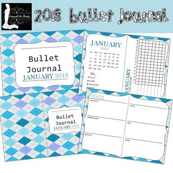 Preview of 2018 Bullet Journal