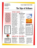Novel Guide--The Edge of Brilliance