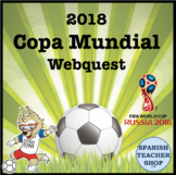 2018 Copa Mundial World Cup Webquest