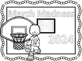 March Madness Coloring Worksheets Teaching Resources Tpt