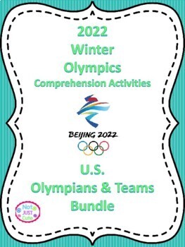 Preview of 2022 Winter Olympics Passages, U.S. Olympians & Teams Print & Digital Bundle