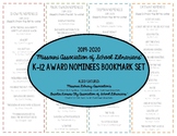 2019-20 Missouri Award Lists Bookmark set