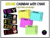 2023/2024 Editable Calendar and Behavior Chart