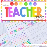 2019-2020 Editable Teacher Planner {Choose The Sunshine}