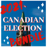 2021 CANADIAN FEDERAL ELECTION BUNDLE!  Packages, ppts, an