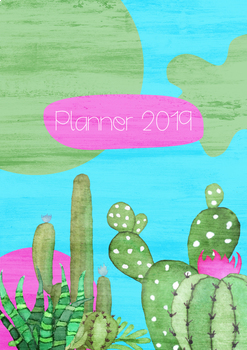 Preview of 2019 Cactus Teacher Planner