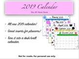 2019 Calendar Printable