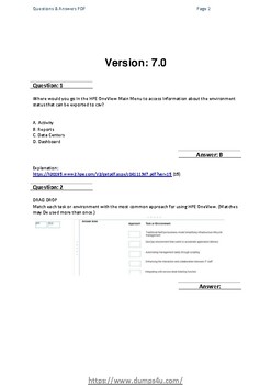 HPE2-W11 Training Pdf