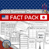 2020 2021 SUMMER OLYMPICS FUN FACT PACK Reading Writing Pr