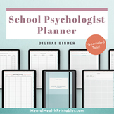 2023-2024 School Psychologist & Counselor Planner for IEP 