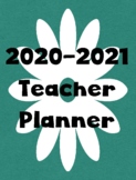 2020-2021 Teacher Planner
