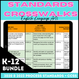 2020, 2023 Indiana ELA Standards & CCSS ELA Standards K-12 Bundle