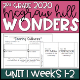 Wonders 2020 3rd Grade Unit 1 Weeks 1-2 Reading Resources