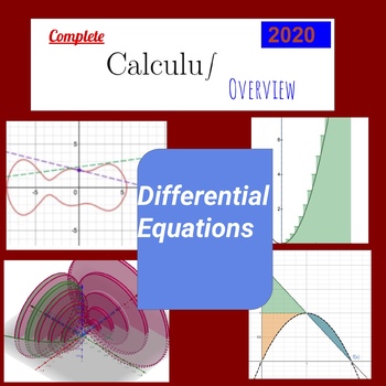 Preview of 2020 Calculus Review: Differential Equations