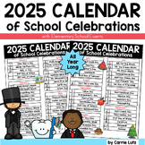 2023 and 2024 Calendar of School Celebrations