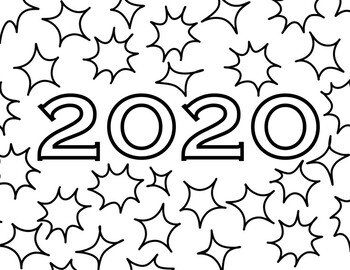 Class Of 2020 Coloring Sheet Coloring Pages
