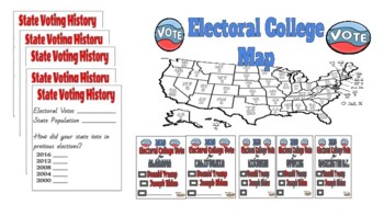Preview of 2020 Election Electoral College Map & State Ballots