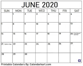 2020 june calendar with holidays by martha sharma tpt