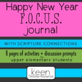 2021 -NEW YEAR f.o.c.u.s. Journal- for Upper Elementary Ch