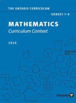 Preview of 2020 Ontario Math Curriculum Tracking Sheets Grade 3 - Grade Book - Editable