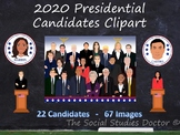 2020 Presidential Candidate Clipart (22 Candidates/67 Imag