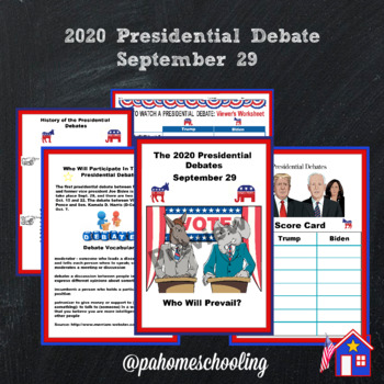 Preview of 2020 Presidential Debate (Complete Lesson Plan)